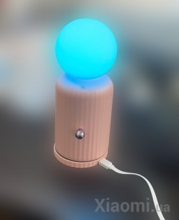Настольная лампа с беспроводной зарядкой Xiaomi IDMIX D6 Pink