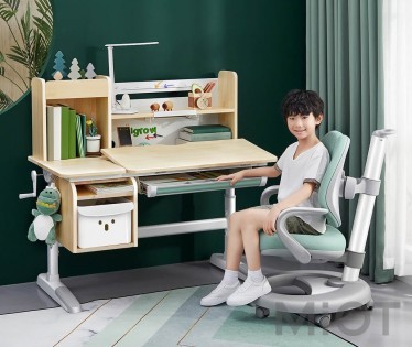 Навчальний стіл і стілець Xiaomi IGROW D110NY + C104HX White-Green