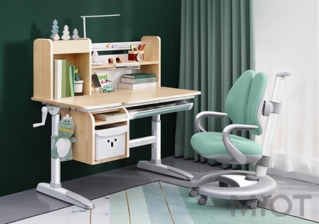 Навчальний стіл і стілець Xiaomi IGROW D110NY + C104HX White-Green
