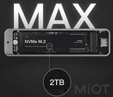 Високошвидкісний твердотільний накопичувач Xiaomi IQUNIX Amber (JMS583)