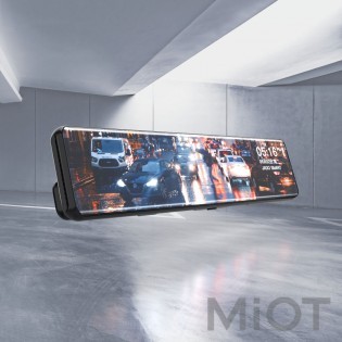 Автомобільний відеореєстратор з дзеркалом заднього виду Xiaomi JADO (G850C) Black
