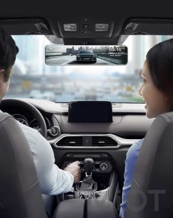 Автомобільний відеореєстратор з дзеркалом заднього виду Xiaomi JADO (G850C) Black