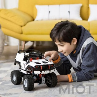 Розумний конструктор позашляховик на радіоуправлінні Xiaomi JEEP 4WD White