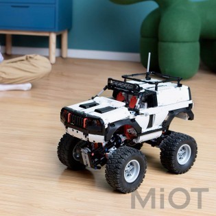 Розумний конструктор позашляховик на радіоуправлінні Xiaomi JEEP 4WD White