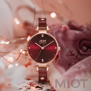 Кварцовий жіночий годинник Xiaomi JEEP SPIRIT 32mm Pink