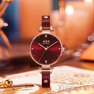 Кварцевые женские часы Xiaomi JEEP SPIRIT 32mm Pink