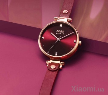 Кварцевые женские часы Xiaomi JEEP SPIRIT 32mm Pink