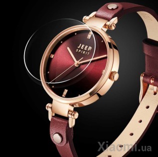 Кварцевые женские часы Xiaomi JEEP SPIRIT 32mm Pink