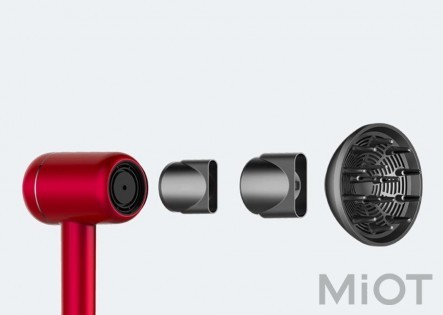 Фен для волосся з іонізацією Xiaomi JIMMY F6 Pro (Red)