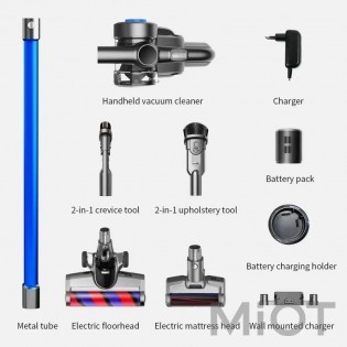 Акумуляторний пилосос Xiaomi JIMMY H8 Electric Blue