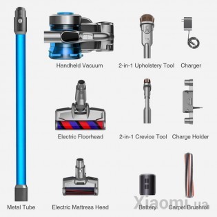 Аккумуляторный пылесос Xiaomi JIMMY JV85 Blue