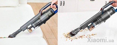 Ручной беспроводной пылесос Xiaomi JIMMY Multi-function Vacuum Cleaner Blue (JV63)