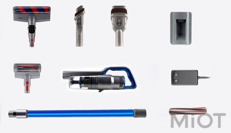 Ручний бездротовий пилосос Xiaomi JIMMY Multi-function Vacuum Cleaner Blue (JV63)