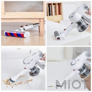 Ручний бездротовий пилосос Xiaomi JIMMY Wireless Vacuum Cleaner Silver (JV53S)