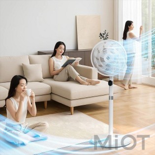 Напольный вентилятор Xiaomi Jipin Smart Fan Touch Edition с пультом