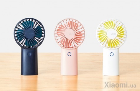 Портативный мини-вентилятор Xiaomi Jisulife F2 Blue