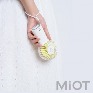 Портативний міні-вентилятор Xiaomi Jisulife F2 White