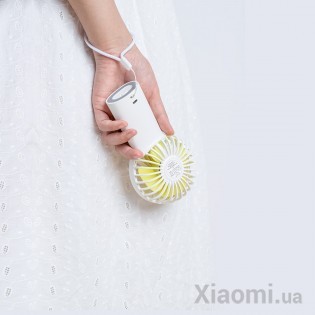 Портативный мини-вентилятор Xiaomi Jisulife F2 White