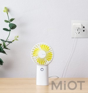 Портативний міні-вентилятор Xiaomi Jisulife F2 White