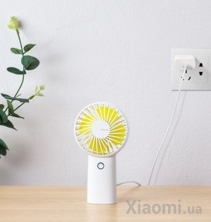 Портативный мини-вентилятор Xiaomi Jisulife F2 White