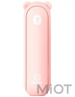 Багатофункціональний міні-вентилятор Xiaomi Jisulife F8X Pink