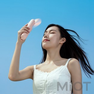 Багатофункціональний міні-вентилятор Xiaomi Jisulife F8X Pink