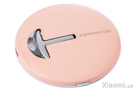 Портативное зеркало с LED подсветкой Xiaomi Jordan Judy Handheld Light Mirror Pink