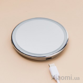 Портативное зеркало с LED подсветкой Xiaomi Jordan Judy Handheld Light Mirror Pink