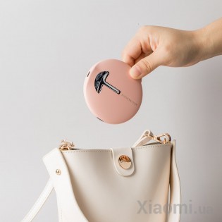 Портативное зеркало с LED подсветкой Xiaomi Jordan Judy Handheld Light Mirror Pink