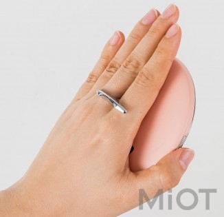 Портативне дзеркало з LED підсвічуванням Xiaomi Jordan Judy Handheld Light Mirror Pink