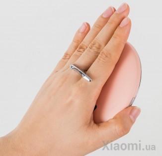 Портативное зеркало с LED подсветкой Xiaomi Jordan Judy Handheld Light Mirror Pink