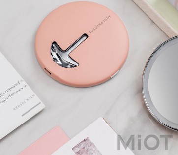 Портативне дзеркало з LED підсвічуванням Xiaomi Jordan Judy Handheld Light Mirror Pink