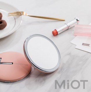 Портативне дзеркало з LED підсвічуванням Xiaomi Jordan Judy Handheld Light Mirror Silver
