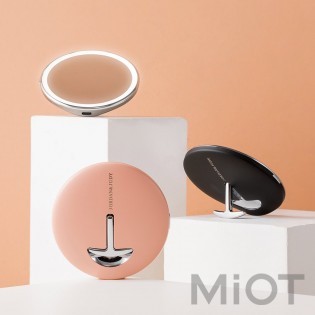 Портативне дзеркало з LED підсвічуванням Xiaomi Jordan Judy Handheld Light Mirror Black