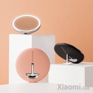 Портативное зеркало с LED подсветкой Xiaomi Jordan Judy Handheld Light Mirror Black