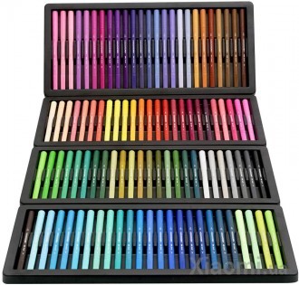 Набор цветных маркеров Xiaomi KACO ARTIST Double Tips Pen 100 Colors
