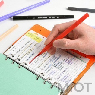Набір кольорових маркерів KACO ARTIST Double Tips Pen 100 Colors