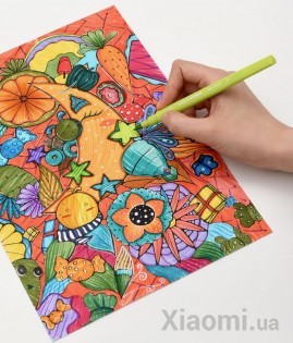 Набор цветных маркеров Xiaomi KACO ARTIST Double Tips Pen 100 Colors
