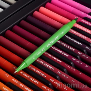 Набор цветных маркеров Xiaomi KACO ARTIST Double Tips Pen 100 Colors