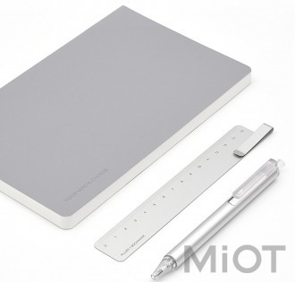 Блокнот Xiaomi KACO Noble PU Notebook 2 Pack Grey K1311
