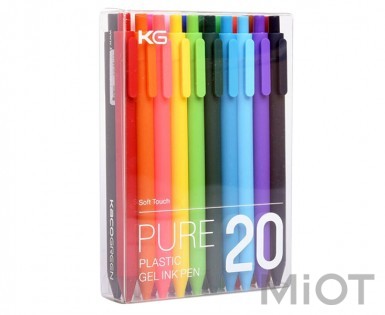 Набір гелевих ручок Xiaomi KACO PURE Gel Pens K1015 20 кольорів