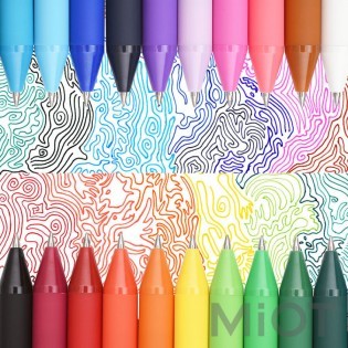 Набір гелевих ручок Xiaomi KACO PURE Gel Pens K1015 20 кольорів