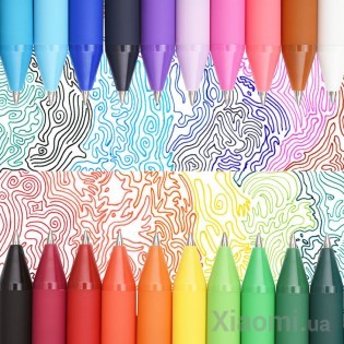 Набор гелевых ручек Xiaomi KACO PURE Gel Pens K1015 20 цветов