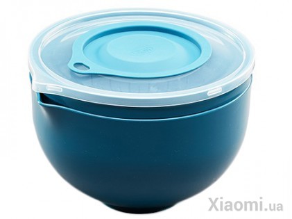 Многофункциональная корзина для фруктов и овощей Xiaomi kalar Blue