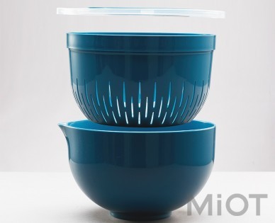 Багатофункціональний кошик для фруктів та овочів Xiaomi kalar Blue