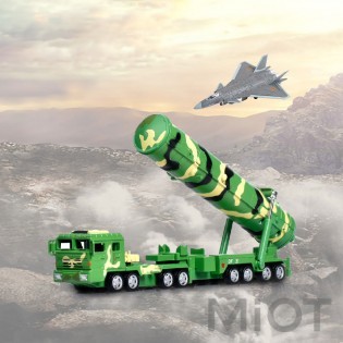 Модель автомобіля Xiaomi KDW Military simulation alloy car mode 1:64 (DF-31A)