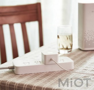 Подовжувач KingMi Power Strip (4 розетки) 1.8m White QC0404