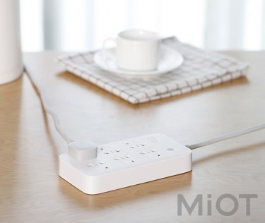 Подовжувач KingMi Power Strip (6 розеток; без USB) 1,8m White QC0601