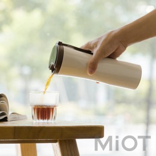 Термокружка Xiaomi KissKissFish MOKA Smart Coffee Tumbler White 430 мл