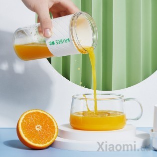  Соковыжималка Xiaomi KriBee portable juicer cup cherry White (KB-C1)